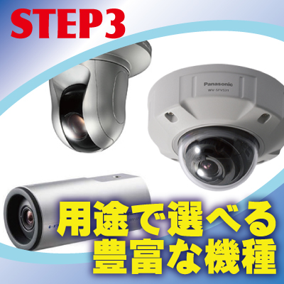 IP・ネットワークカメラの特徴3