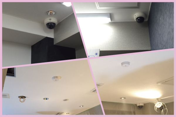 西宮市のクリニックでの防犯カメラ設置事例