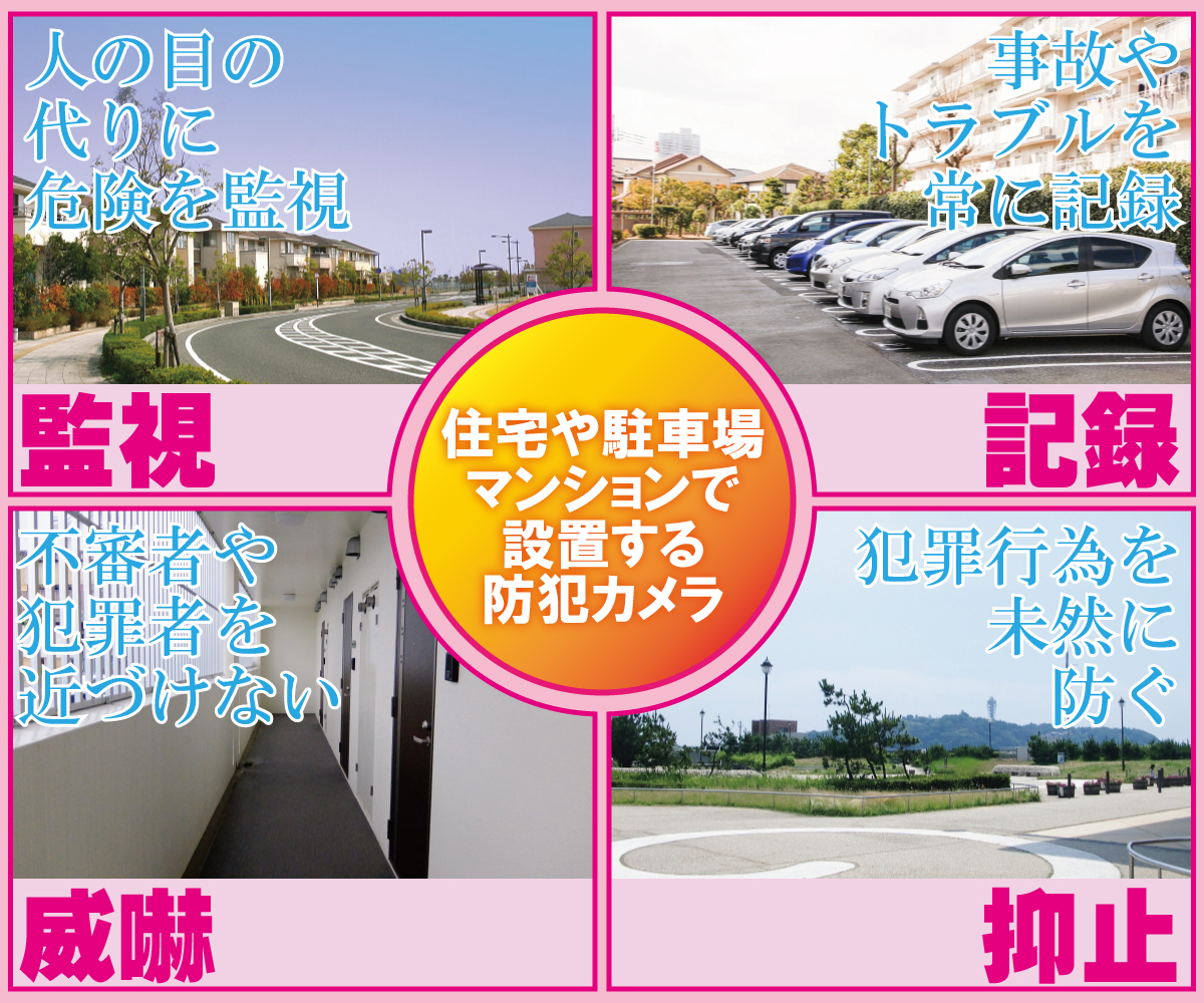 神戸防犯カメラセンター　個人・事業主・オーナーのお客様の防犯カメラ設置について