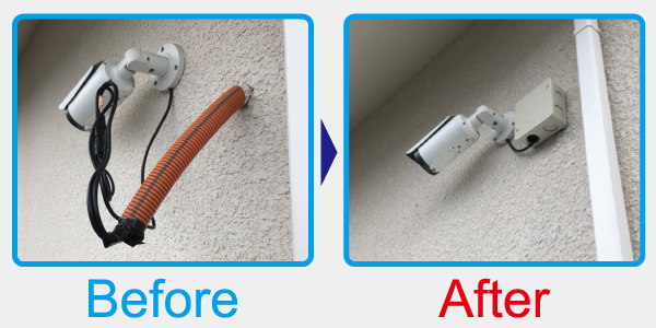 防犯カメラ設置工事について13