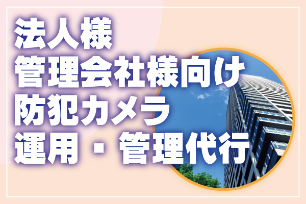 防犯カメラ定期点検・メンテナンス7